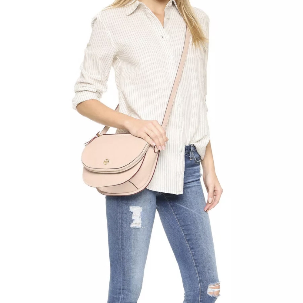 Tory Burch Light Pink Crossbody Bag